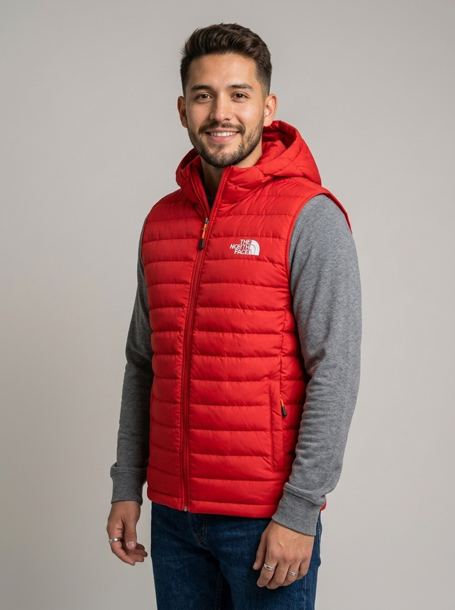 Chaleco North face hombre H136A-1 - ROJO - ColomShop