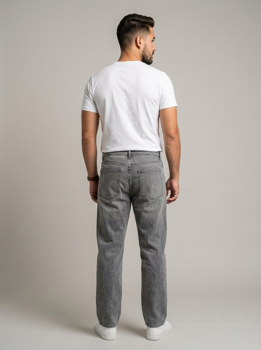Jeans true TRUE - Gris - costas - ColomShop