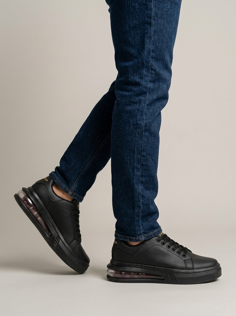 Tenis Bolicheros McQueen Caballero - Negro - lateral - ColomShop
