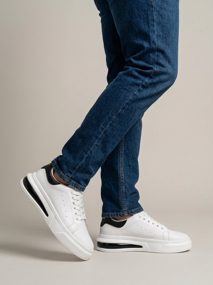 Tenis Bolicheros McQueen Caballero - Blanco - lateral - ColomShop