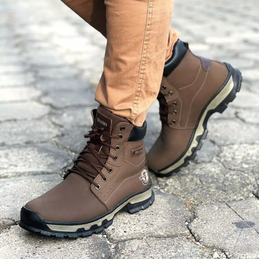 Combo Brahma Cuero Caballero