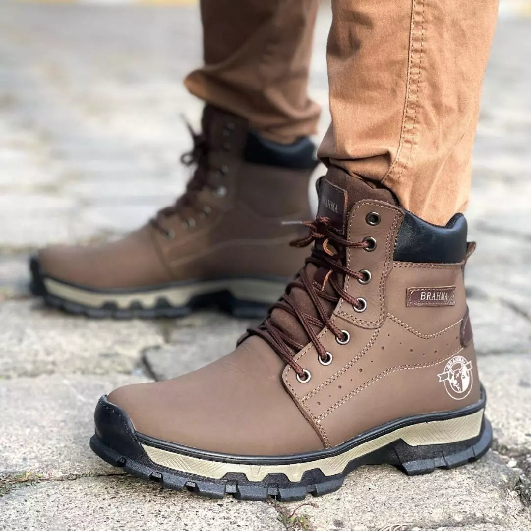 Combo Brahma Cuero Caballero