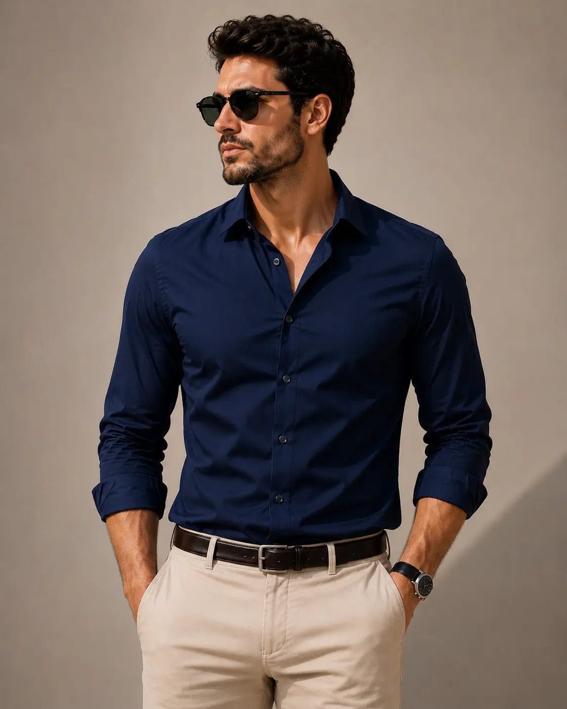 Camisa Manga Larga Premium