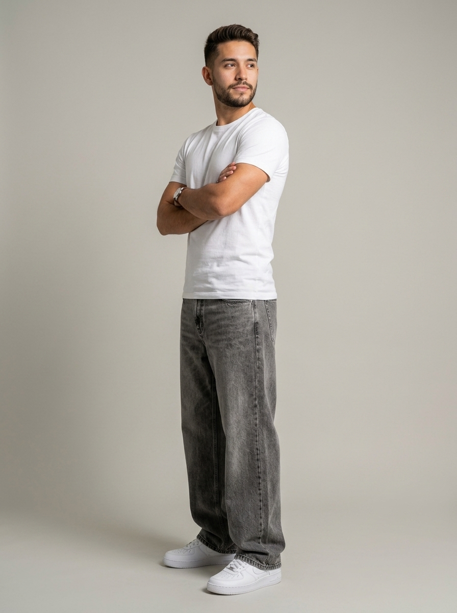 Jeans true TRUE - Gris - lateral - ColomShop