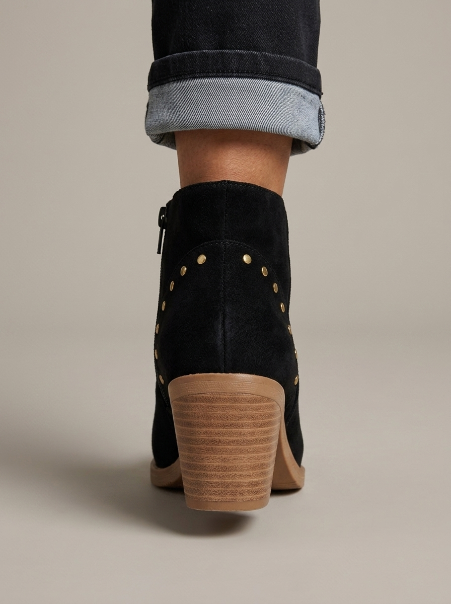 Botin de mujer Texas Negro - costas - ColomShop