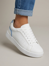 Tenis de mujer Sofy Celeste - detalhe frente - ColomShop