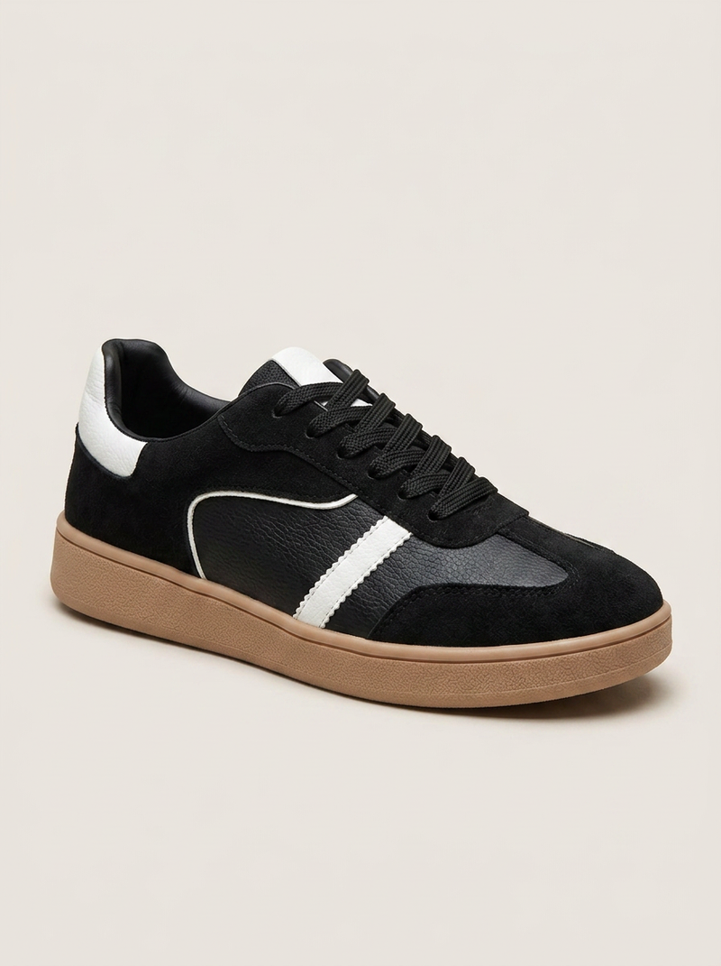 Tenis de mujer Julieta Negro Blanco - still capa - ColomShop