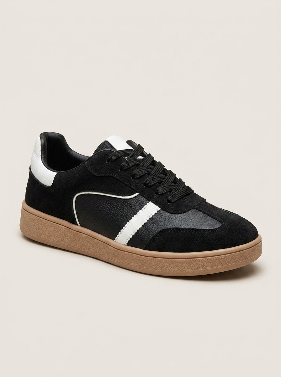 Tenis de mujer Julieta Negro Blanco - still capa - ColomShop